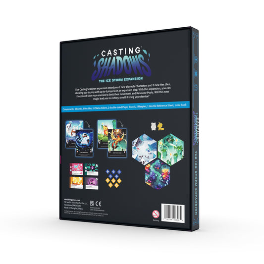3D view of a board game box titled