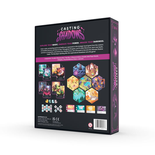 Board game box titled